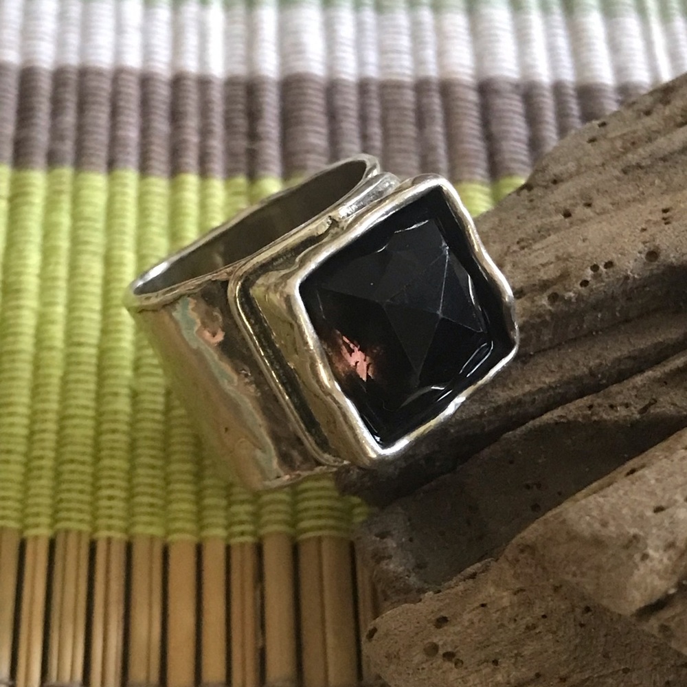 Silpada Sterling Silver Smokey Quartz Ring